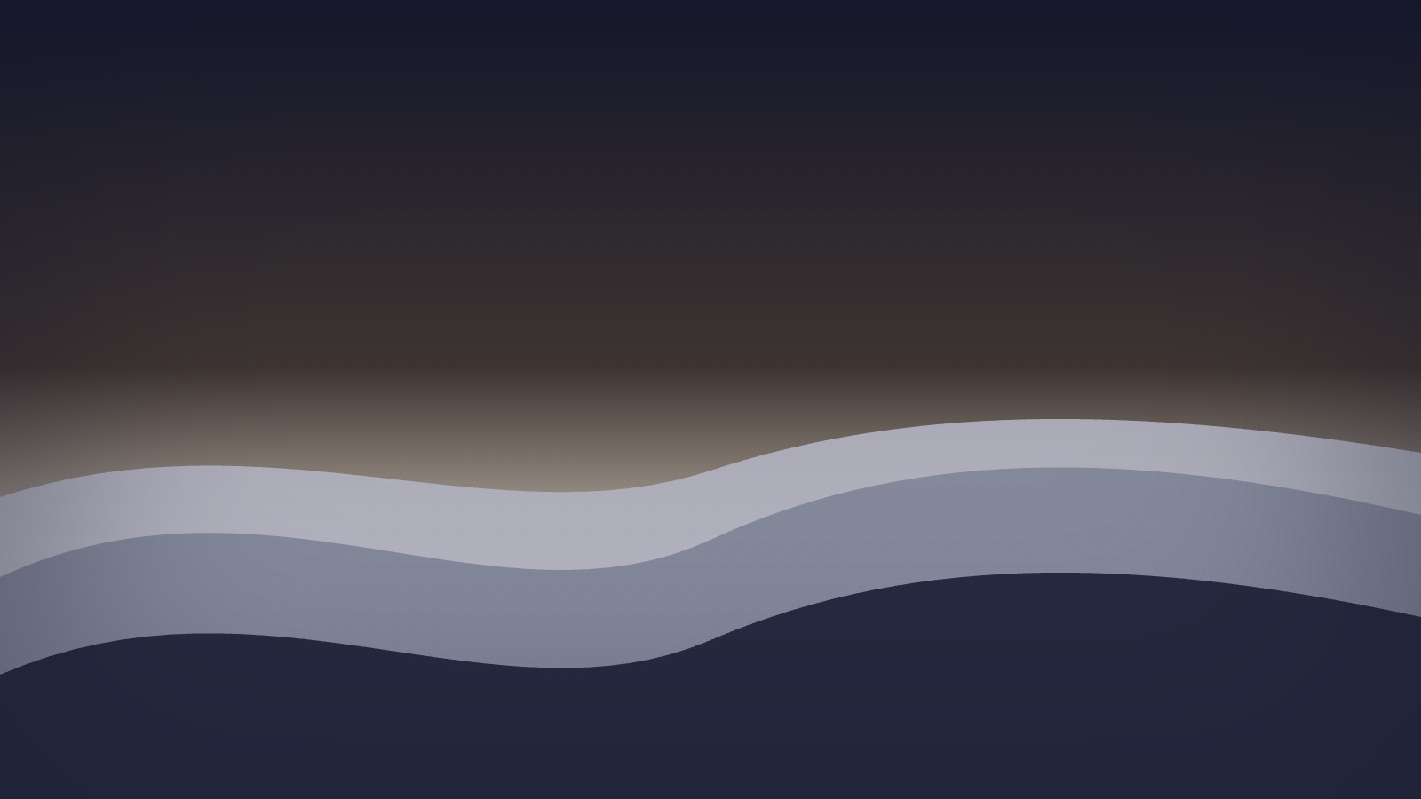 Soft rolling ridges settling into quiet haze beneath an even sky.